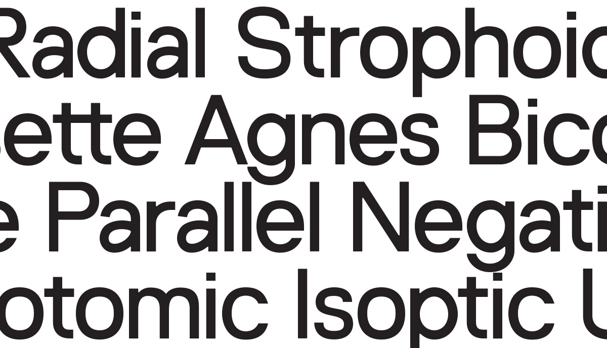 Camber sans serif font