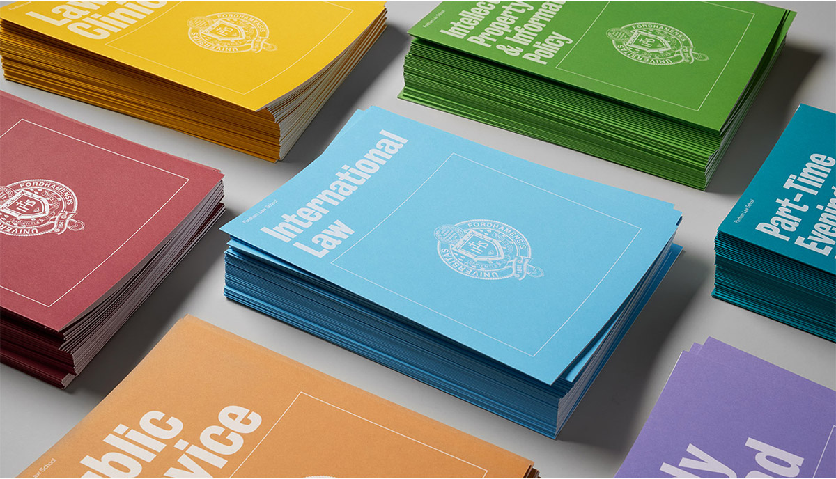 Fordham Viewbook Design